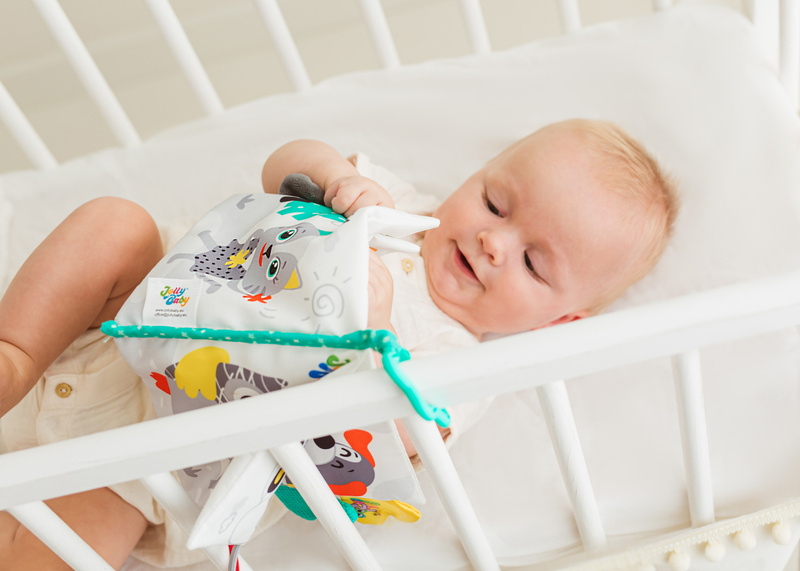 Jolly Baby Książeczka Sprytne Zwierzaki Ogonki