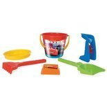 Cars Komplet do piasku 6 el. Wiaderko WADER 77637