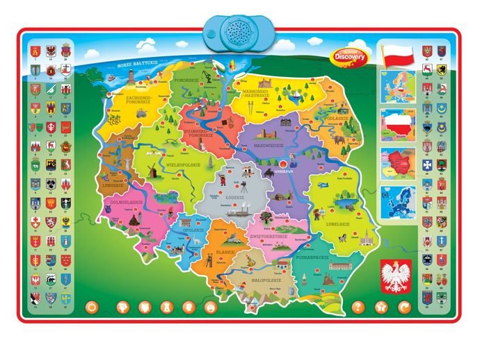 Interaktywna Mapa Polski Dumel Discovery
