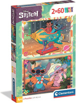 Puzzle 2x60 Super Kolor Stitch Clementoni