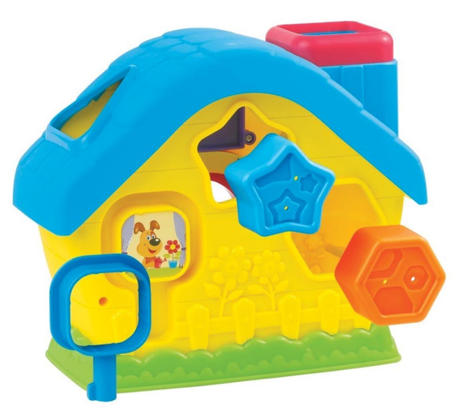 Domek z klockami Sorter kształtów Dumel Discovery
