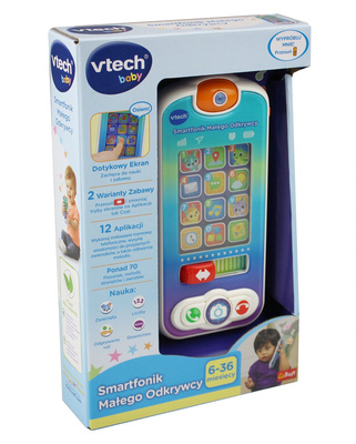 VTech Smartfonik Malego Odkrywcy telefonik