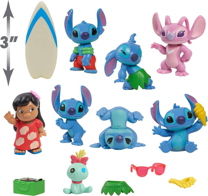 Disney Lilo i Stitch Figurki Zestaw Deluxe