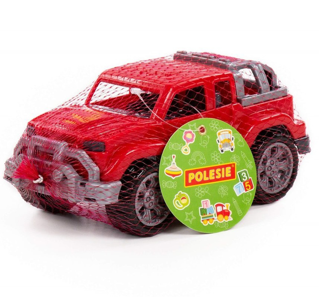 Samochód Legionista Jeep  84675 czerwony