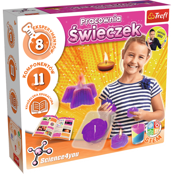 Pracownia Świeczek Science4you Trefl 61115