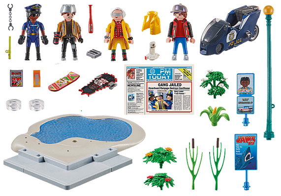 Playmobil  Back to the Future II Pościg 70634