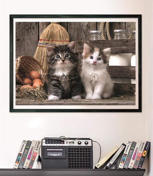 Puzzle 1000 Compact Lovy Kittens Kotki Clementoni