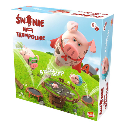 Gra zręcznościowa Świnie na Trampolinie Goliath
