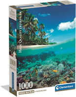 Puzzle 1000 Compact Summer Paradise Clementoni
