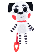 BaliBazoo Pluszowy Kontrastowy Pies gryzak Dumel
