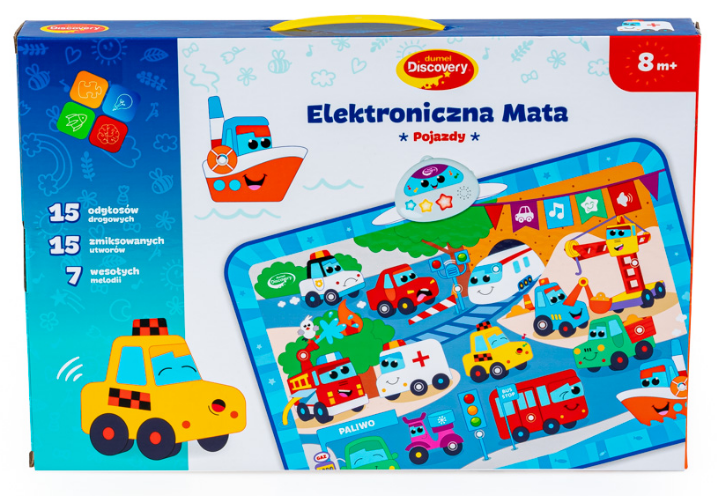 Elektroniczna Mata Pojazdy Dumel Discovery
