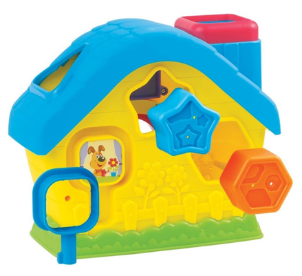 Domek z klockami Sorter kształtów Dumel Discovery