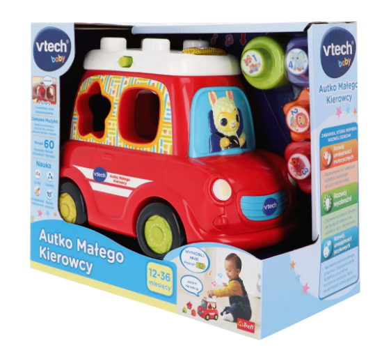 Vtech Interaktywne Autko Małego Kierowcy