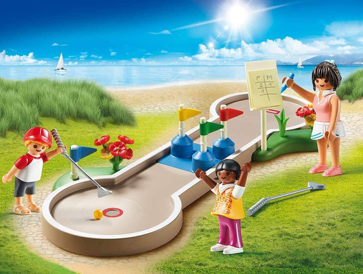 Playmobil 70092 Family Fun Minigolf Pole golfowe