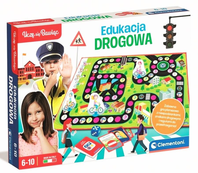 Edukacja Drogowa Uczę się bawiąc Clementoni