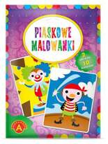 Piaskowe malowanki Klaun i Pirat Alexander