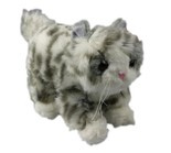 Maskotka Pluszowy Kot w szare paski Smily Play