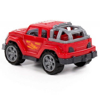 Samochód Legionista Jeep  84675 czerwony