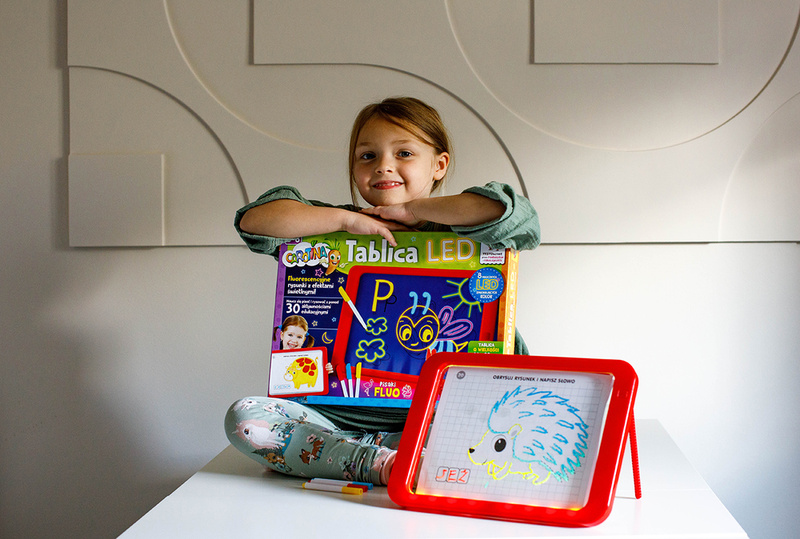 Lisciani Carotina Świecąca Tablica Led edukacyjna