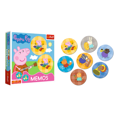 Gra Memos Świnka Peppa Trefl 01893