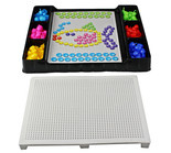 Układanka Mozaika koralikowa duże grzybki 192 el.