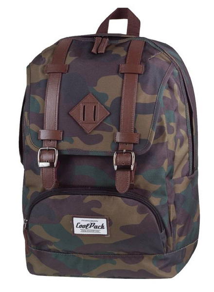 CoolPack Plecak szkolny Vintage City Camouflage