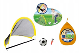 Zestaw piłkarski dla dzieci 2 bramki piłka pompka
