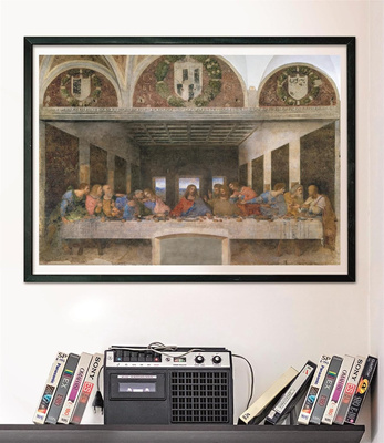 Puzzle 1000 Compact Museum Leonardo Ostatnia Wieczerza Clementoni