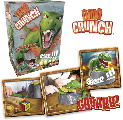 Gra zręcznościowa Dinozaur Dino Crunch Ratuj jajeczka Goliath