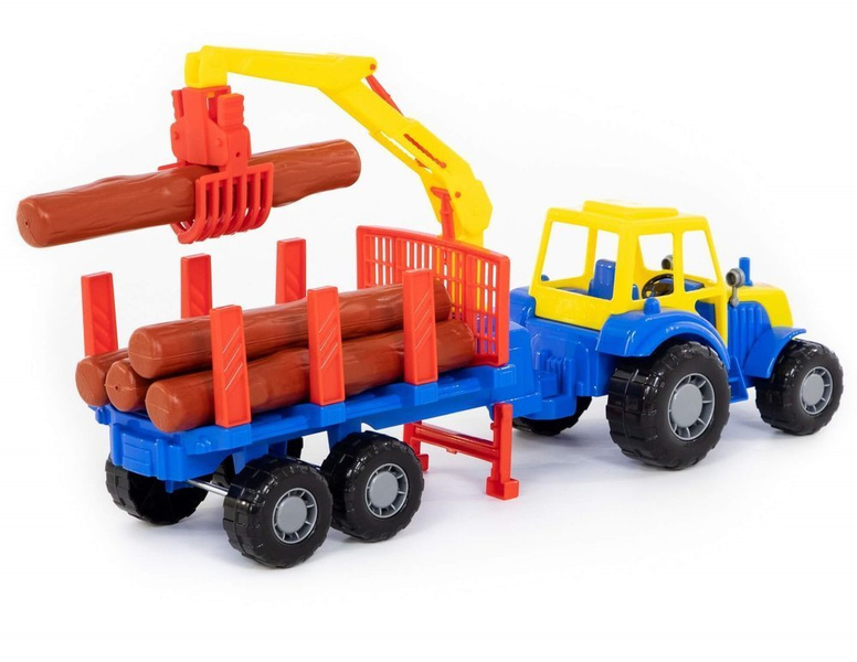 Traktor Majster do przewozu drewna 35295 2 kolory