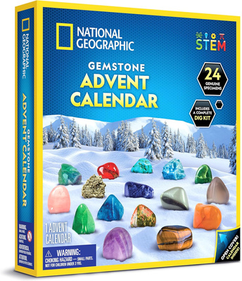 Kalendarz Adwentowy National Geographic Kamienie Szlachetne