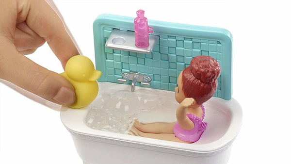 Lalka Barbie Opiekunka z Wanna SKIPPER 