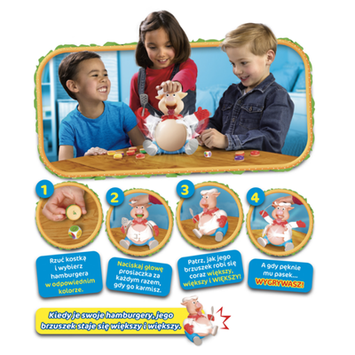 Gra Prosiaczek Piggy Pop Nie pękaj Prosiaczku Goliath