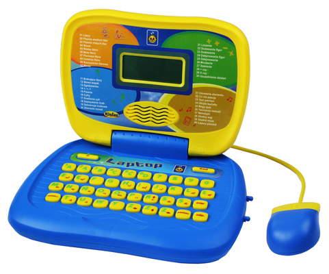 Laptop edukacyjny Mądra Główka dla malucha Winfun