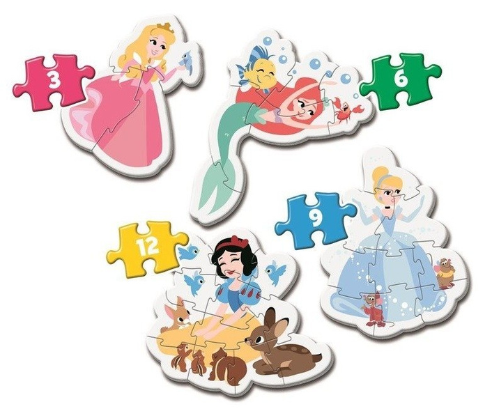 Moje pierwsze Puzzle Księżniczki Clementoni