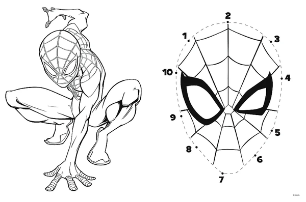 Puzzle 24 SUPER MAXI Spiderman wyrusza do akcji