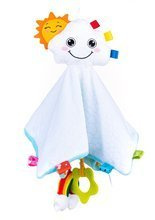 Balibazoo Kocyk Chmurka przytulanka z metkami