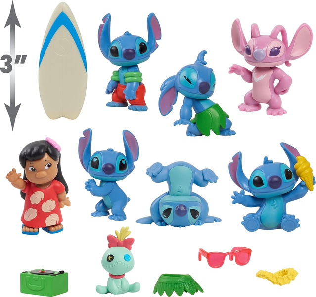 Disney Lilo i Stitch Figurki Zestaw Deluxe