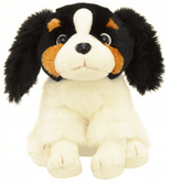 Maskotka Pluszowy Piesek czarno-biały Smily Play