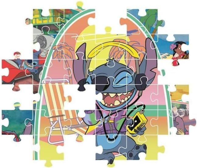 Puzzle 180 Super Kolor Disney Stitch Clementoni