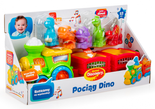 Pociąg Dino interaktywny z dinozaurami Dumel