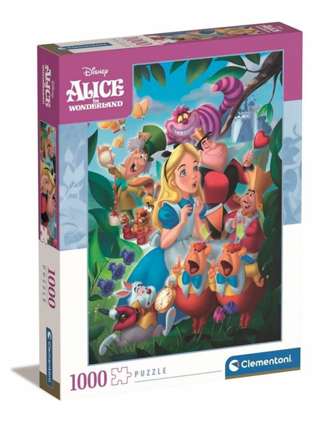Puzzle Clementoni 1000  Alicja Z Krainy Czarów