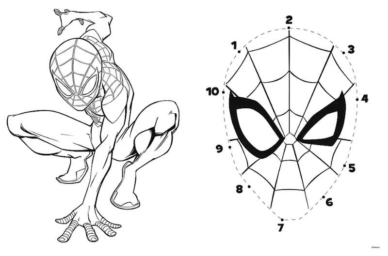 Puzzle 24 SUPER MAXI Spiderman wyrusza do akcji