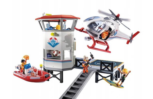 Playmobil Rescue Action Ochrona wybrzeża 70664