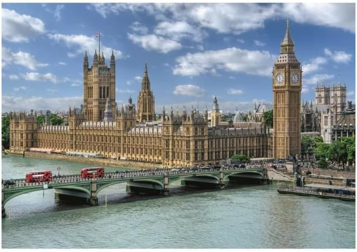 Puzzle 3000 HQ The Houses of Parliament Clementoni