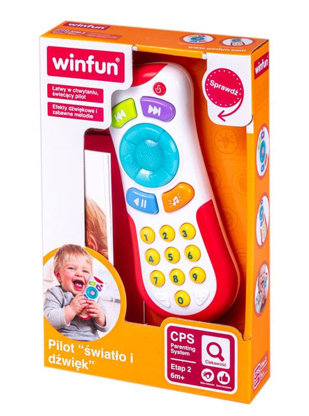 Pilot TV interaktywny edukacyjny dla dzieci światło, dźwięk Winfun