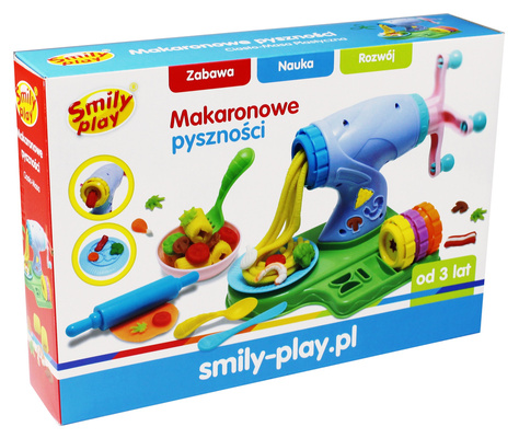 Ciasto-Masa Plastyczna Makaronowe pyszności Smily