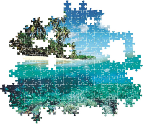 Puzzle 1000 Compact Summer Paradise Clementoni