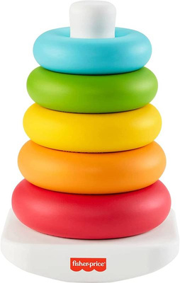 Piramidka z kółek Układanka Fisher Price
