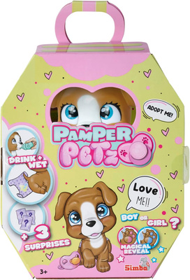 PAMPER PETZ Piesek z pieluszkowego gangu Simba